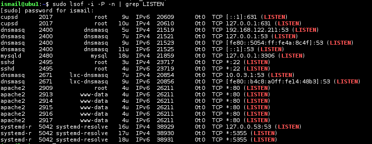 如何在Linux中检查端口是否打开？-yiteyi-C++库