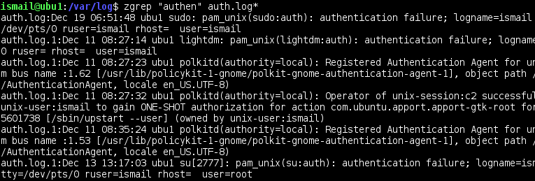 Filtering Log File