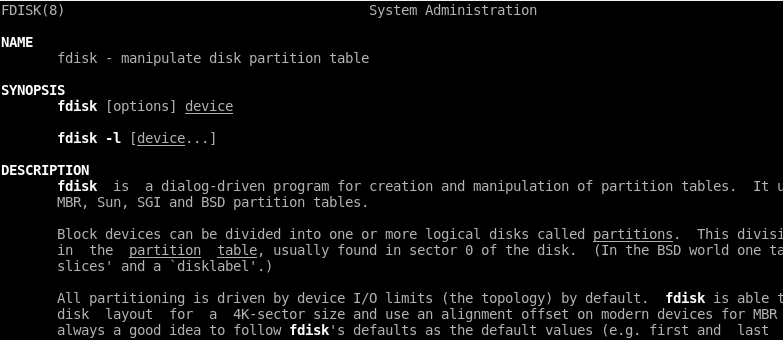 Linux fdisk教程及示例-yiteyi-C++库