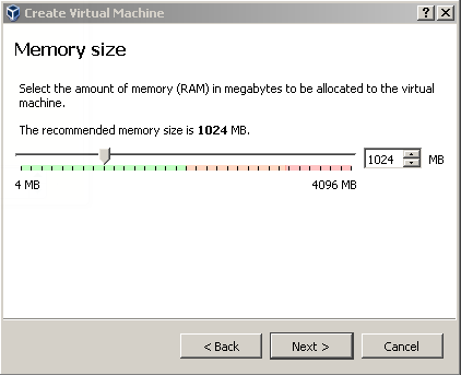 Set Memory or RAM