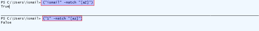 Regular Expression Comparison