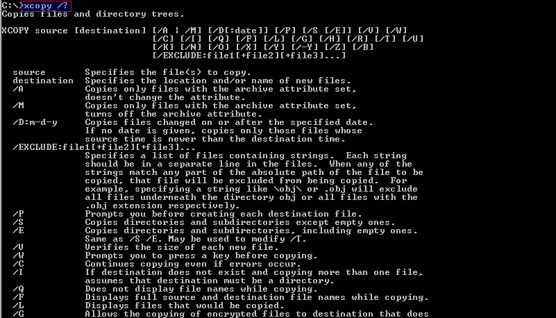 使用Xcopy命令的Windows复制操作教程及示例-yiteyi-C++库