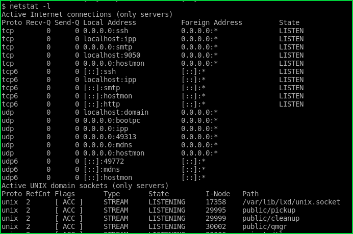 如何在Linux下用Netstat检查和列出监听端口-yiteyi-C++库