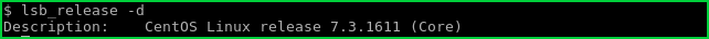 lsb_release Command