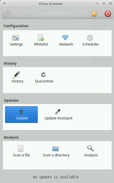 Update Virus Database Signatures