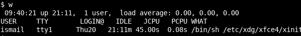 如何列出Linux中当前登录的用户？-yiteyi-C++库