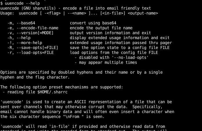 Linux uuencode命令教程及示例-yiteyi-C++库