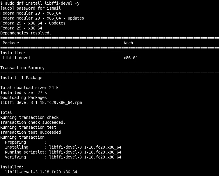 Solve For Fedora, CentOS, RedHat