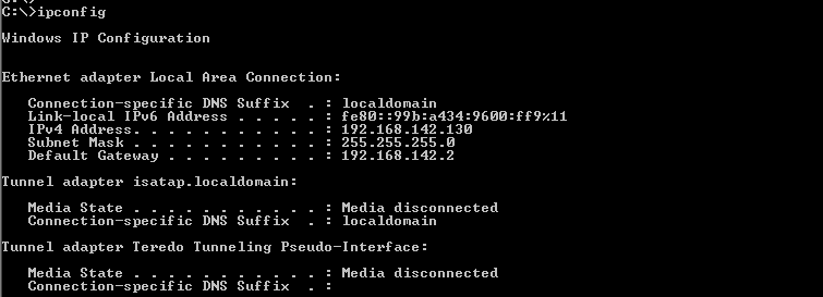 LAN IP Address