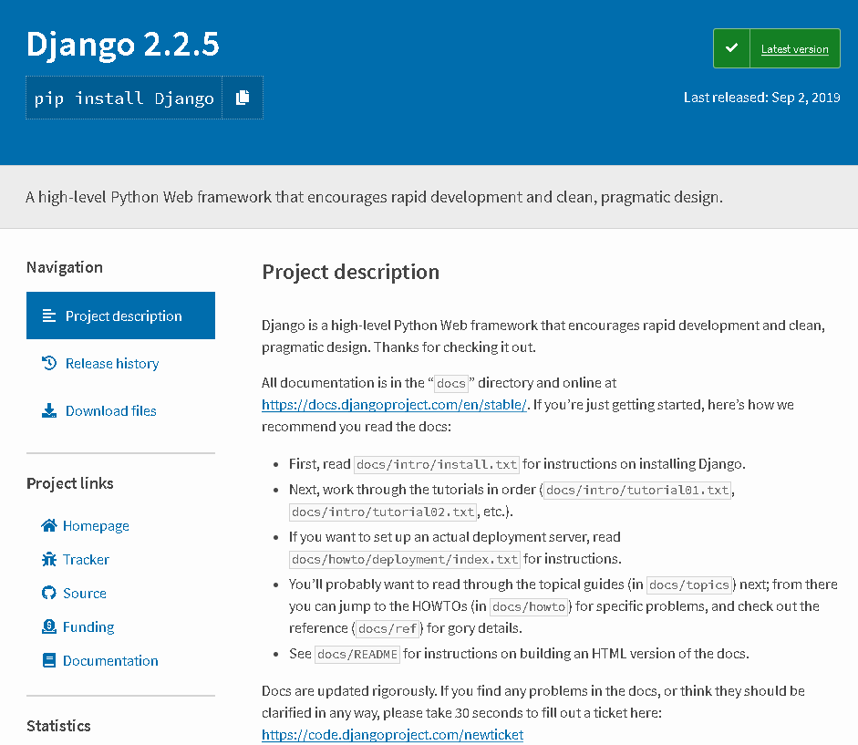 Python Package Index Package Details