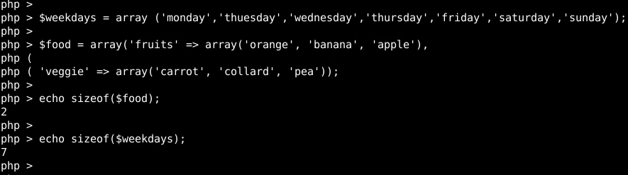 Array Length with sizeof() Function