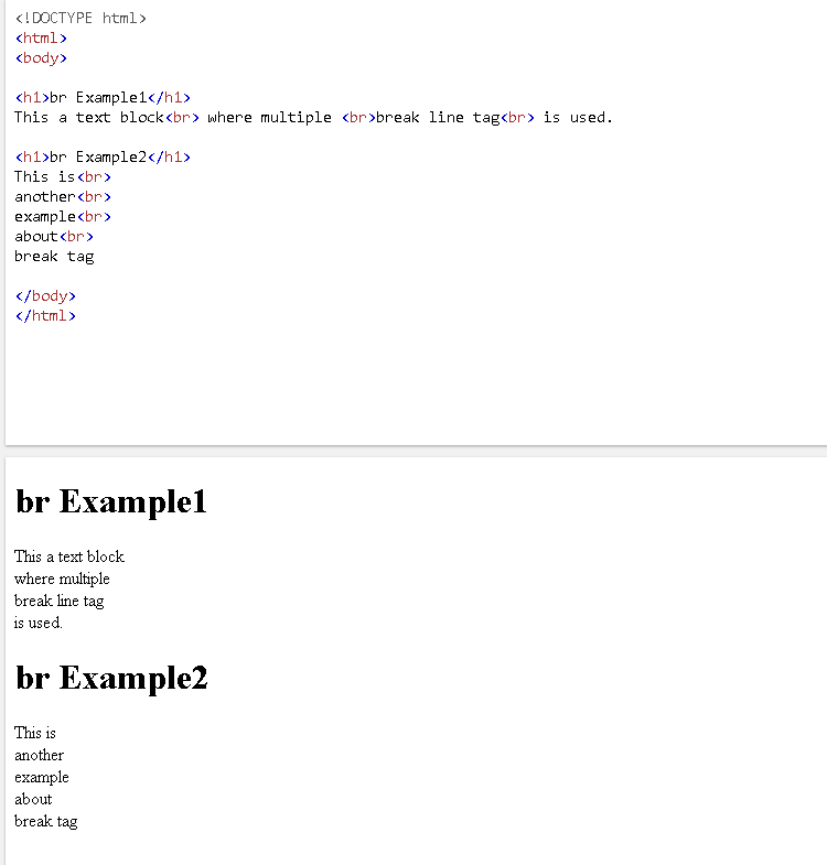 htmlbr标签单行中断教程与例子-yiteyi-C++库