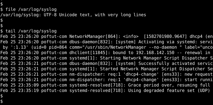 Linux Syslog