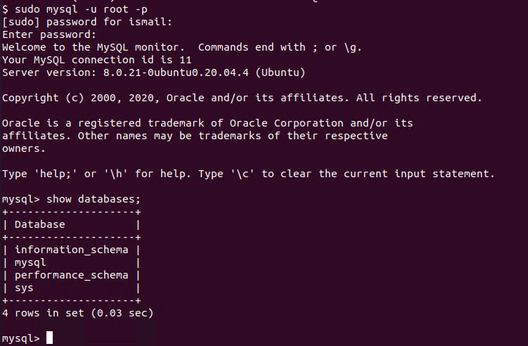 图片[11]-如何在Ubuntu 20.04上安装MySQL？-yiteyi-C++库