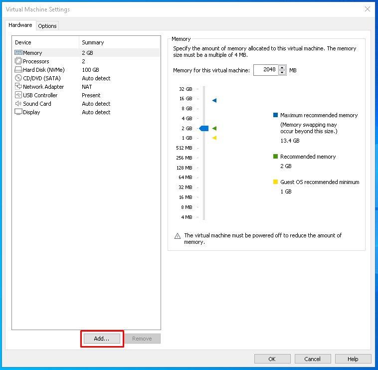 图片[2]-如何在VMware Workstation中为VM（虚拟机）添加新磁盘？-yiteyi-C++库