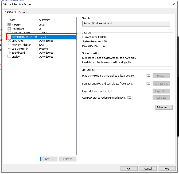 图片[8]-如何在VMware Workstation中为VM（虚拟机）添加新磁盘？-yiteyi-C++库