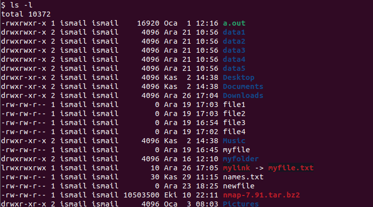 Linux ls命令按大小对文件排序-yiteyi-C++库